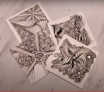 Zentangle®-Inspired Classes: Harnessing the Tangle Power of Auras - Image 2
