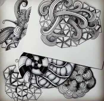 Zentangle®-Inspired Classes: Shading Your Tangles