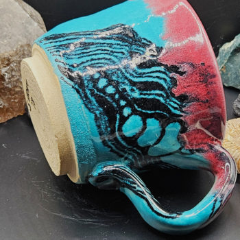 Turquoise Tangled Mug